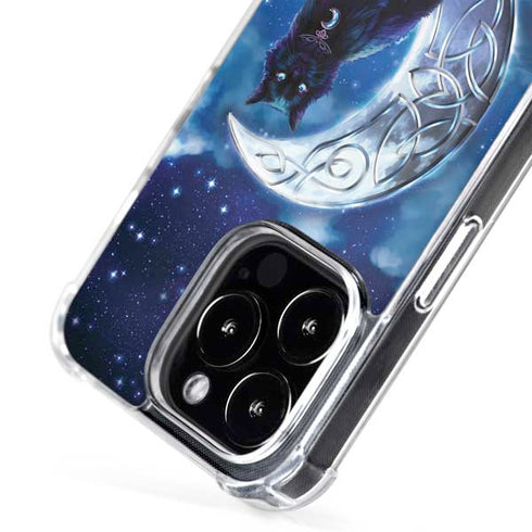 Celtic Black Cat by Brigid Ashwood iPhone 16 Pro MagSafe Case